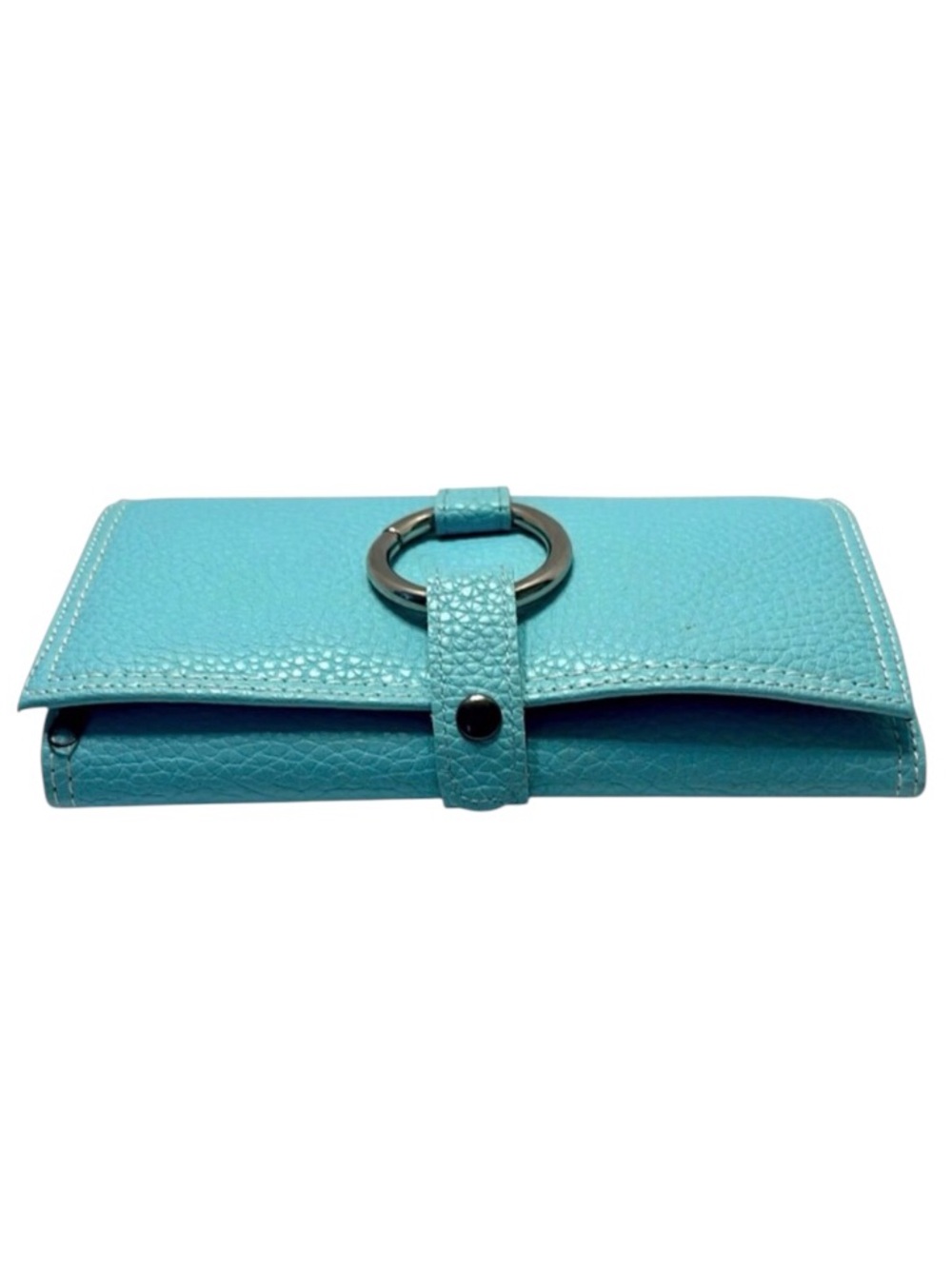 CCC Turquoise Vegan Travel Jewelry Bag.
